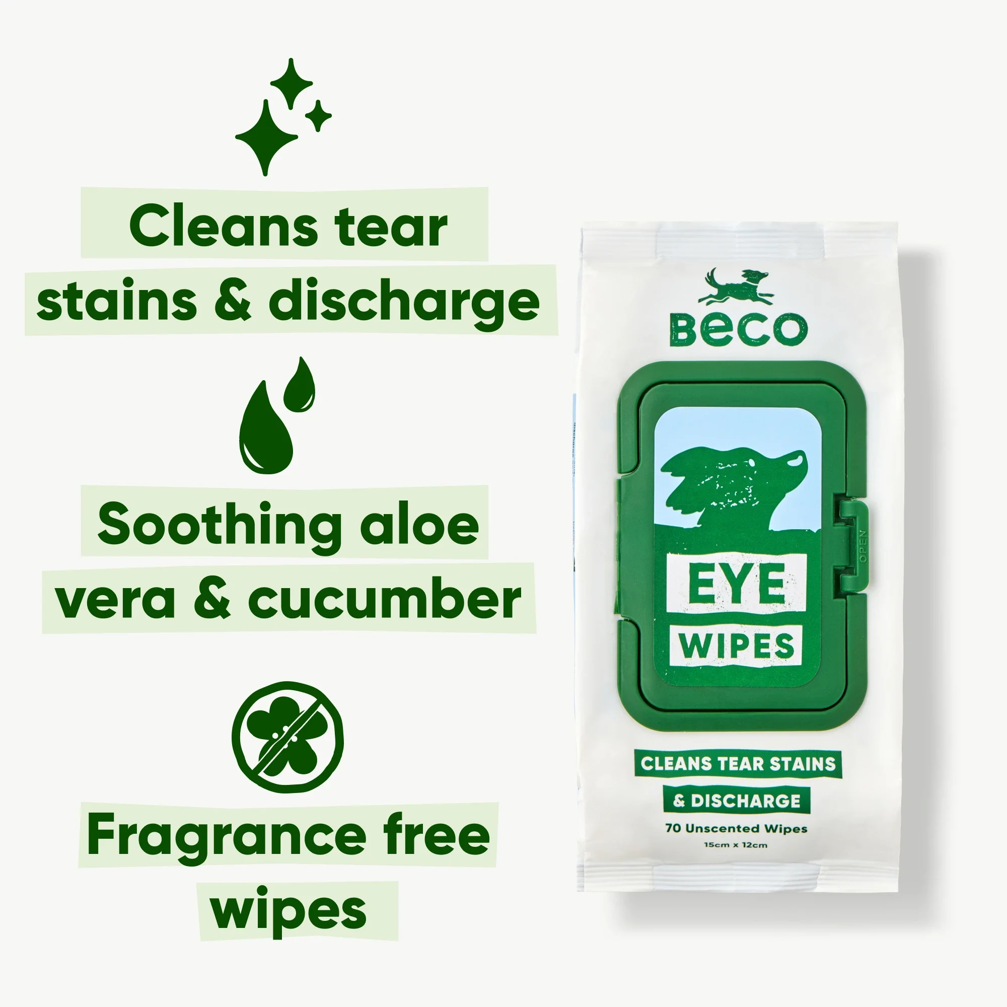 Dog Eye Cleaning Wipes - Image 3