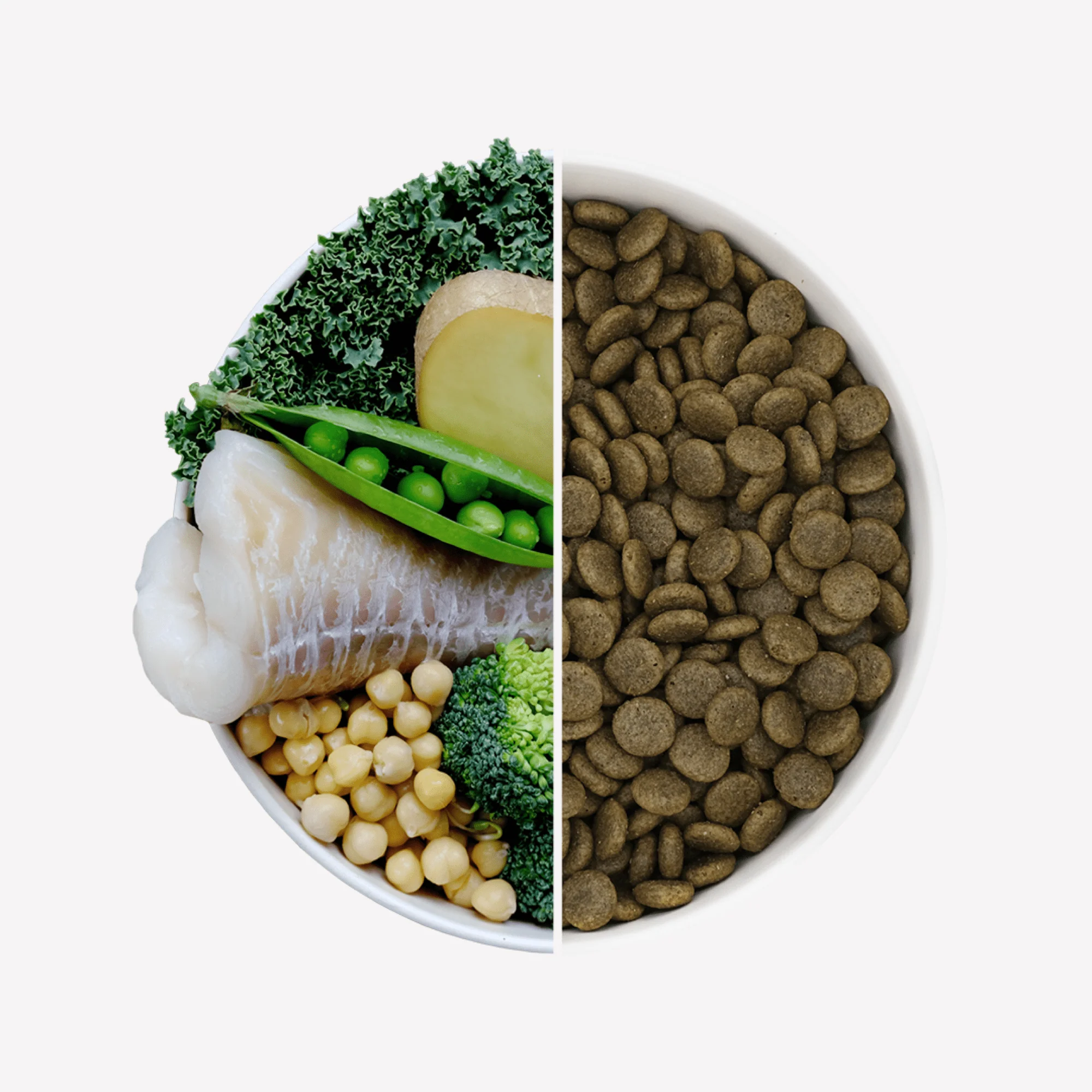 Cod & Haddock Dry Food with Kale & Chickpeas - Image 4